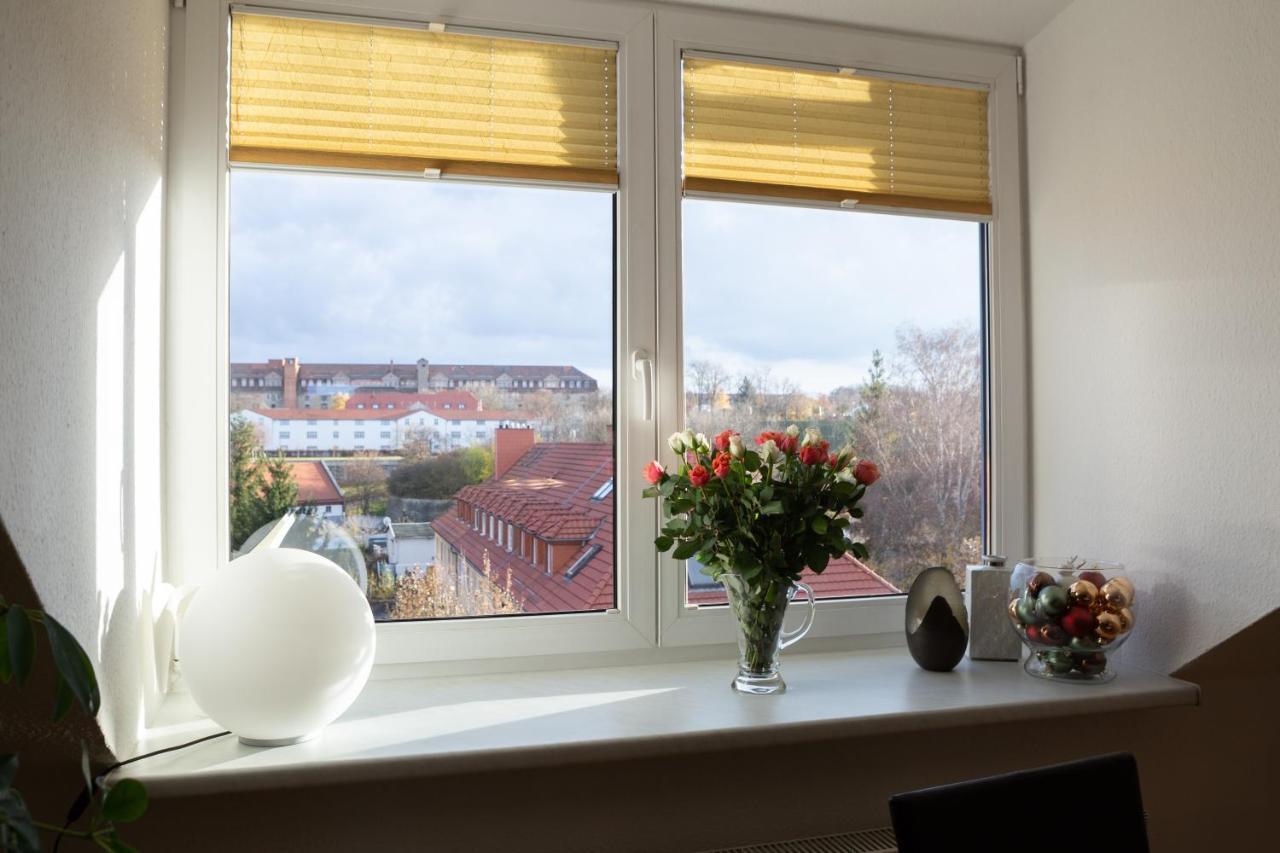 Wohnung Mit Blick Auf Die Zitadelle Petersberg - 3 Zimmer Ερφούρτη Εξωτερικό φωτογραφία