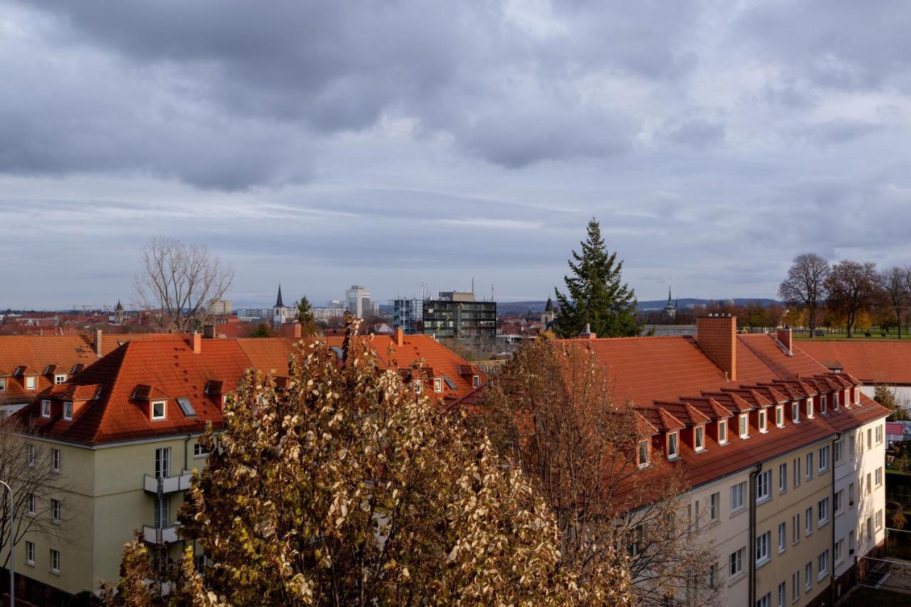 Wohnung Mit Blick Auf Die Zitadelle Petersberg - 3 Zimmer Ερφούρτη Εξωτερικό φωτογραφία