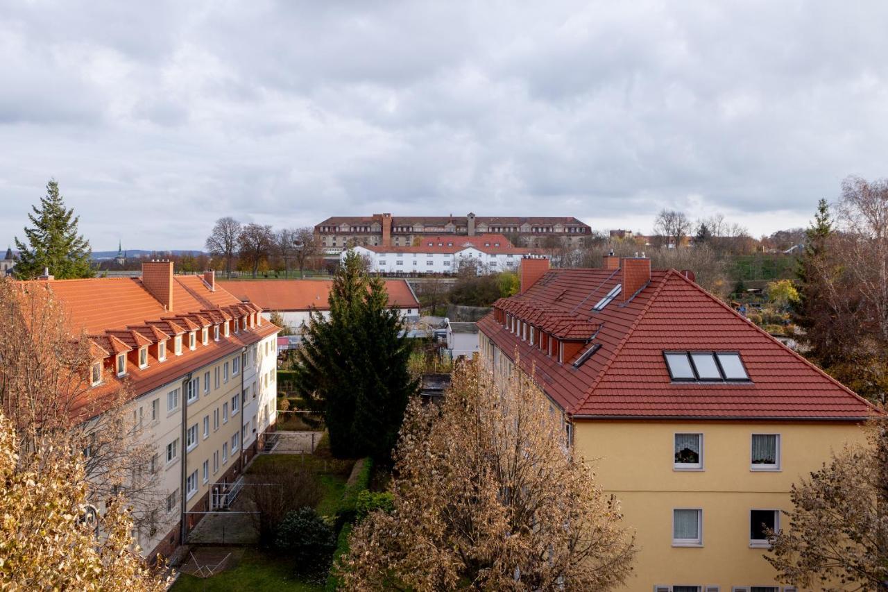 Wohnung Mit Blick Auf Die Zitadelle Petersberg - 3 Zimmer Ερφούρτη Εξωτερικό φωτογραφία